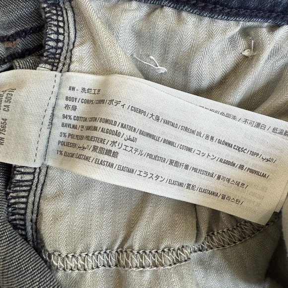 Abercrombie & Fitch Jeans Womens 35/20 Medium Mid Rise Super Skinny Ankle 39x28 - Picture 7 of 10
